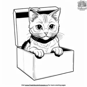 Cat coloring pages