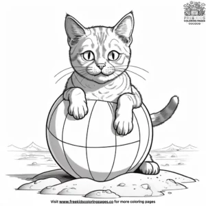 Cat coloring pages