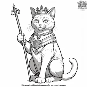 Cat coloring pages