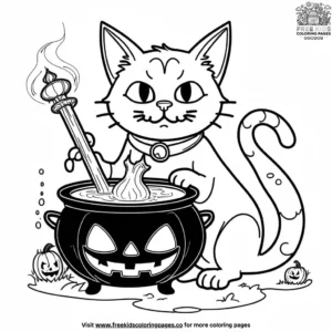 Cat coloring pages