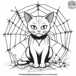 Cat coloring pages