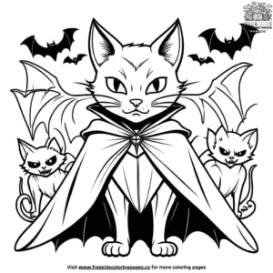 Cat coloring pages