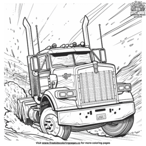 Dynamic Transformer Vehicle Coloring Pages For Creative Kids