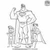 Epic Superhero Dad Coloring Pages