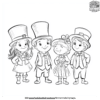 Festive St. Patrick's Day Parade Coloring Pages