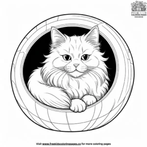 Cat coloring pages