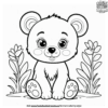 Fun Bear Cub Coloring Pages