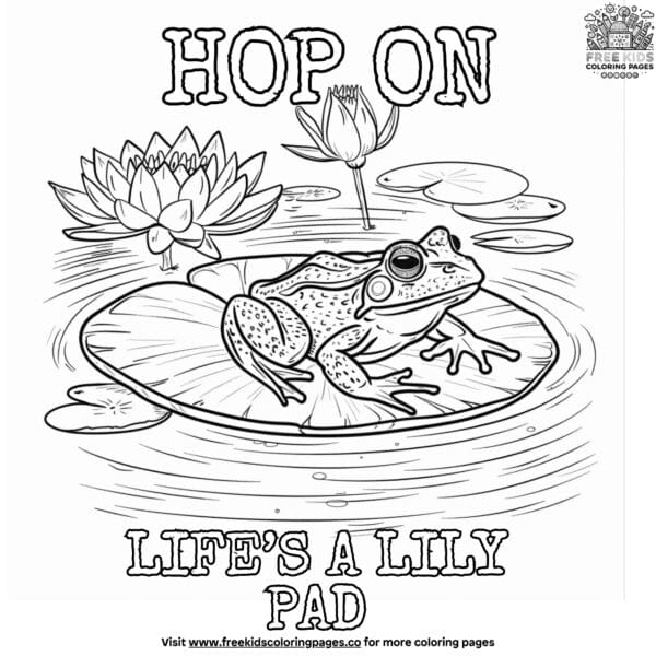 Silly quote coloring pages