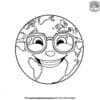 Happy Planet Coloring Pages