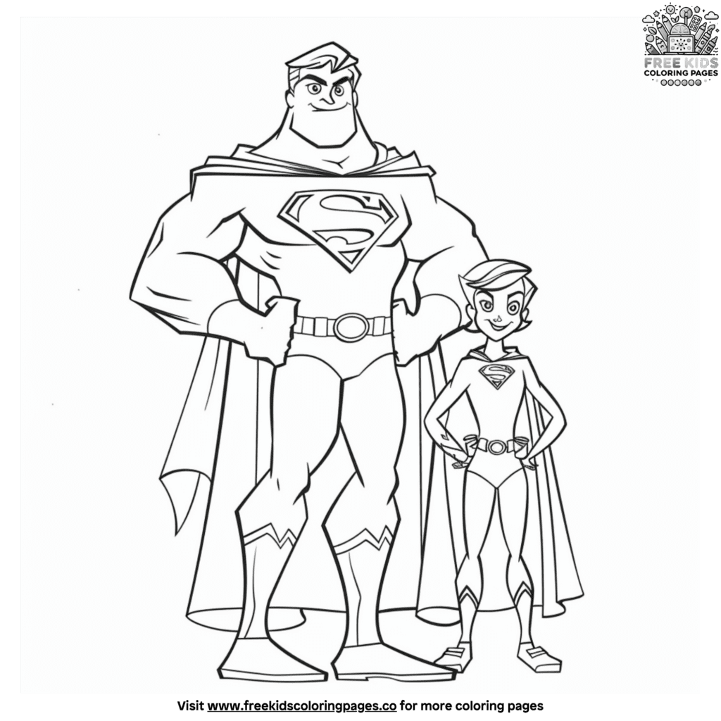Lovely father s day coloring pages