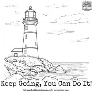 Hopeful Quote Coloring Pages