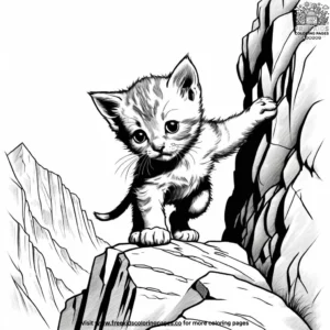 Cat coloring pages