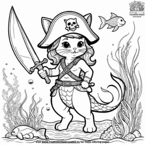 Cat coloring pages