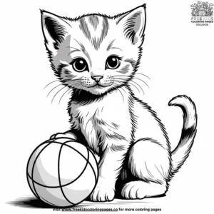 Cat coloring pages