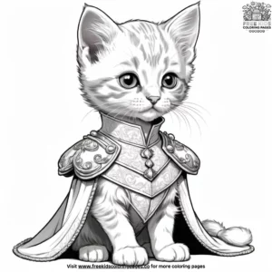 Cat coloring pages