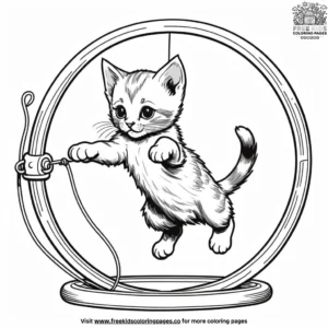 Cat coloring pages