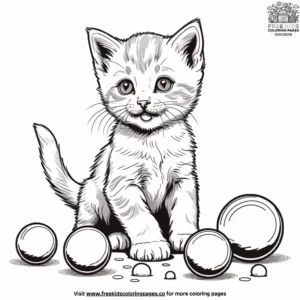 Cat coloring pages