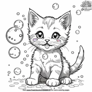 Cat coloring pages