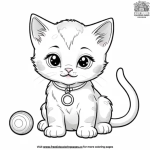 Cat coloring pages