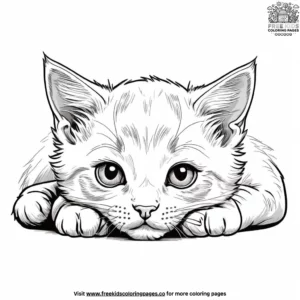 Cat coloring pages