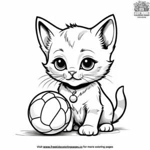 Cat coloring pages