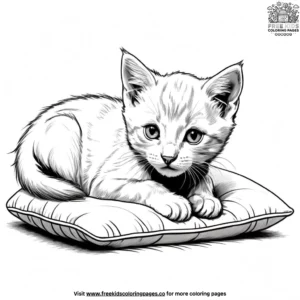 Cat coloring pages