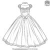 Little Princess Dress Coloring Pages