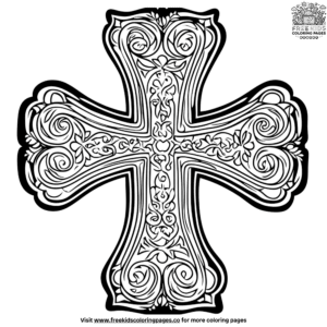 Religious Elements Coloring Pages For St. Patrick's Day