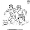 Soccer Center Back Coloring Pages