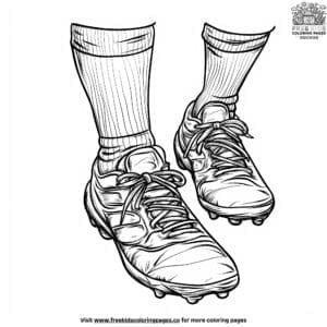 Soccer shin guards coloring pages