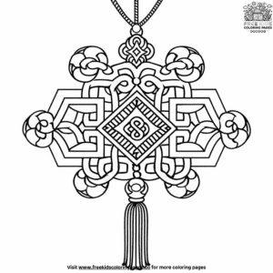 Spectacular chinese new year coloring pages