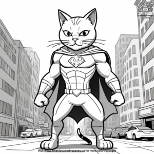 Cat coloring pages