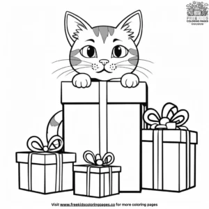 Cat coloring pages