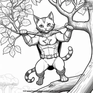 Cat coloring pages