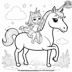 Cat coloring pages