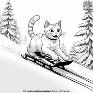 Cat coloring pages