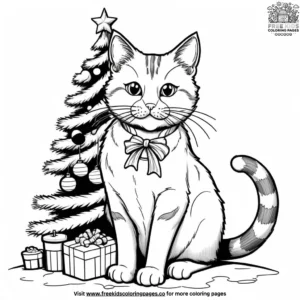 Cat coloring pages