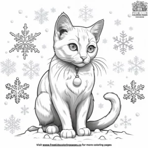 Cat coloring pages