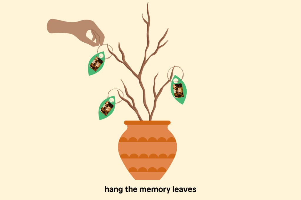 Hang the memory leaves