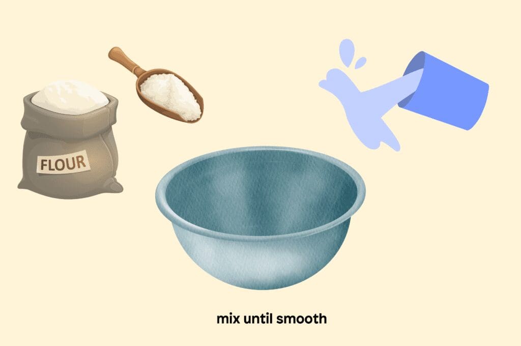 Mix until smooth