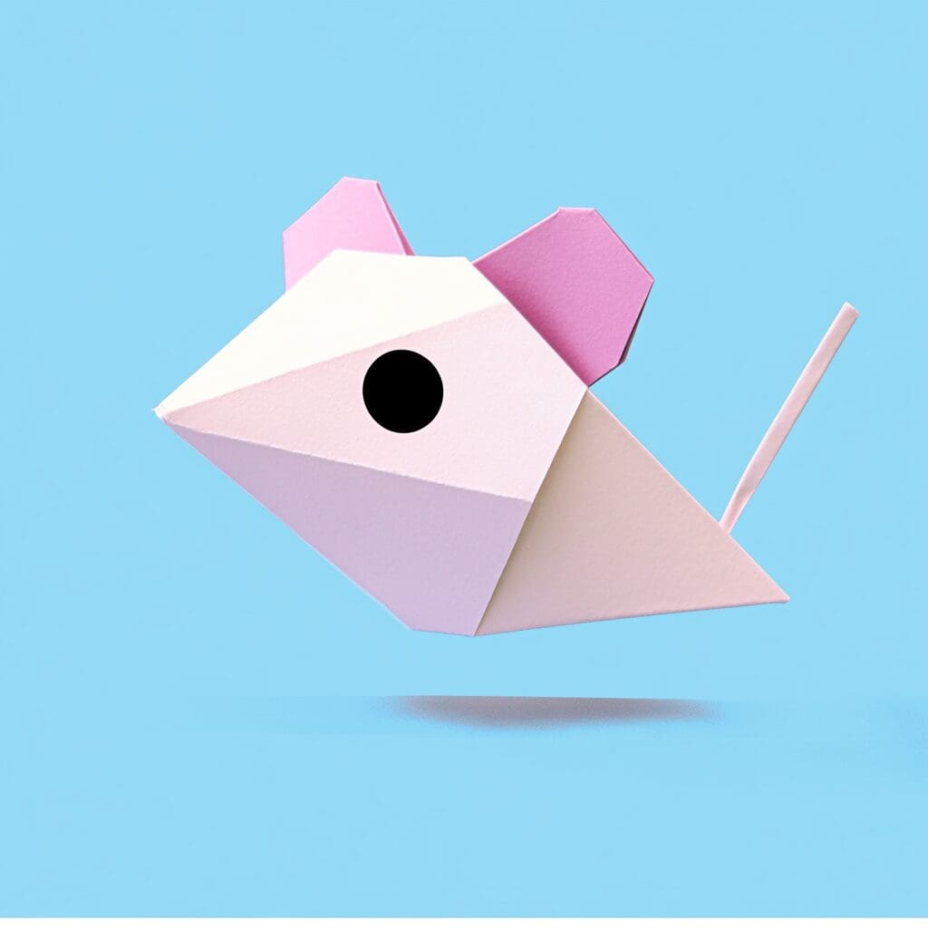 Origami mouse