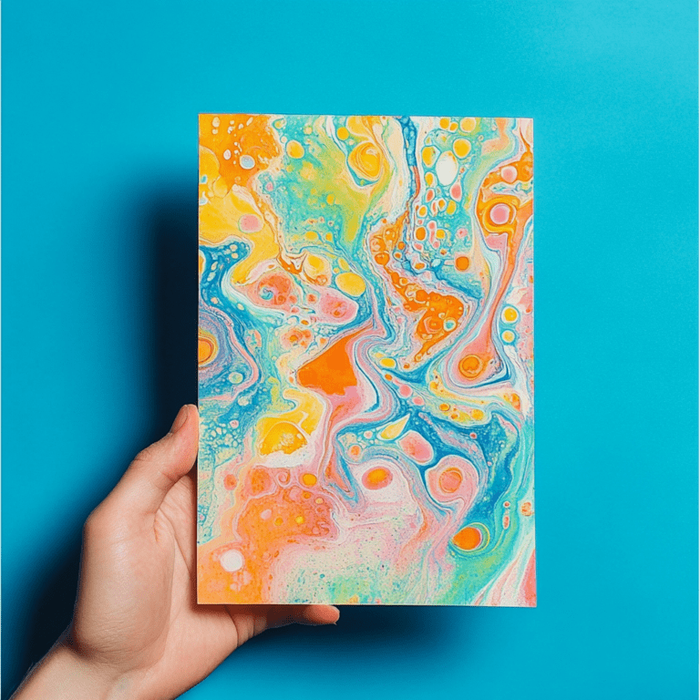 Paper marbling