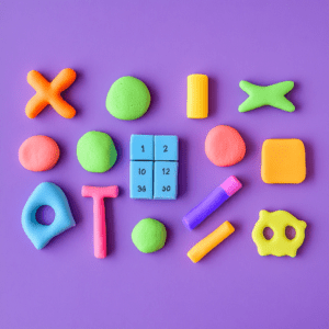 Playdough math activities