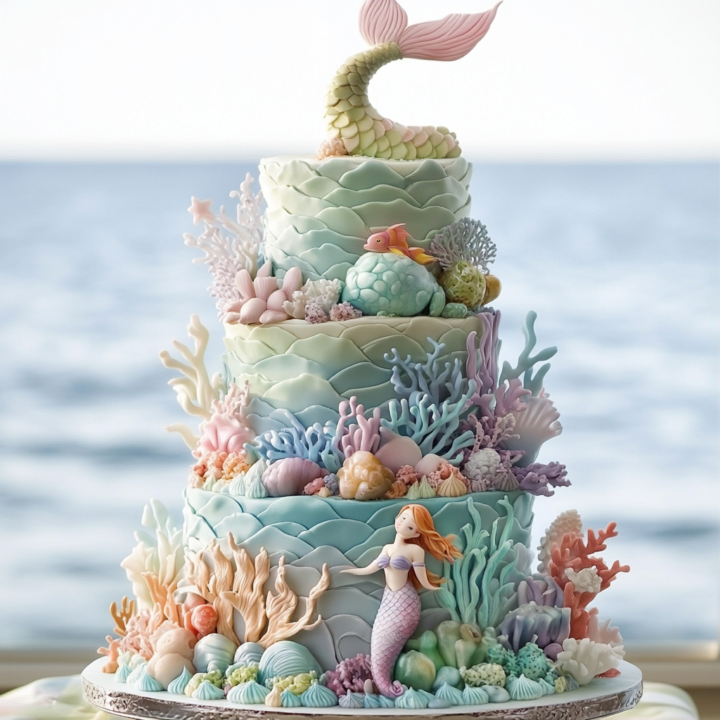 Mermaid cake ideas