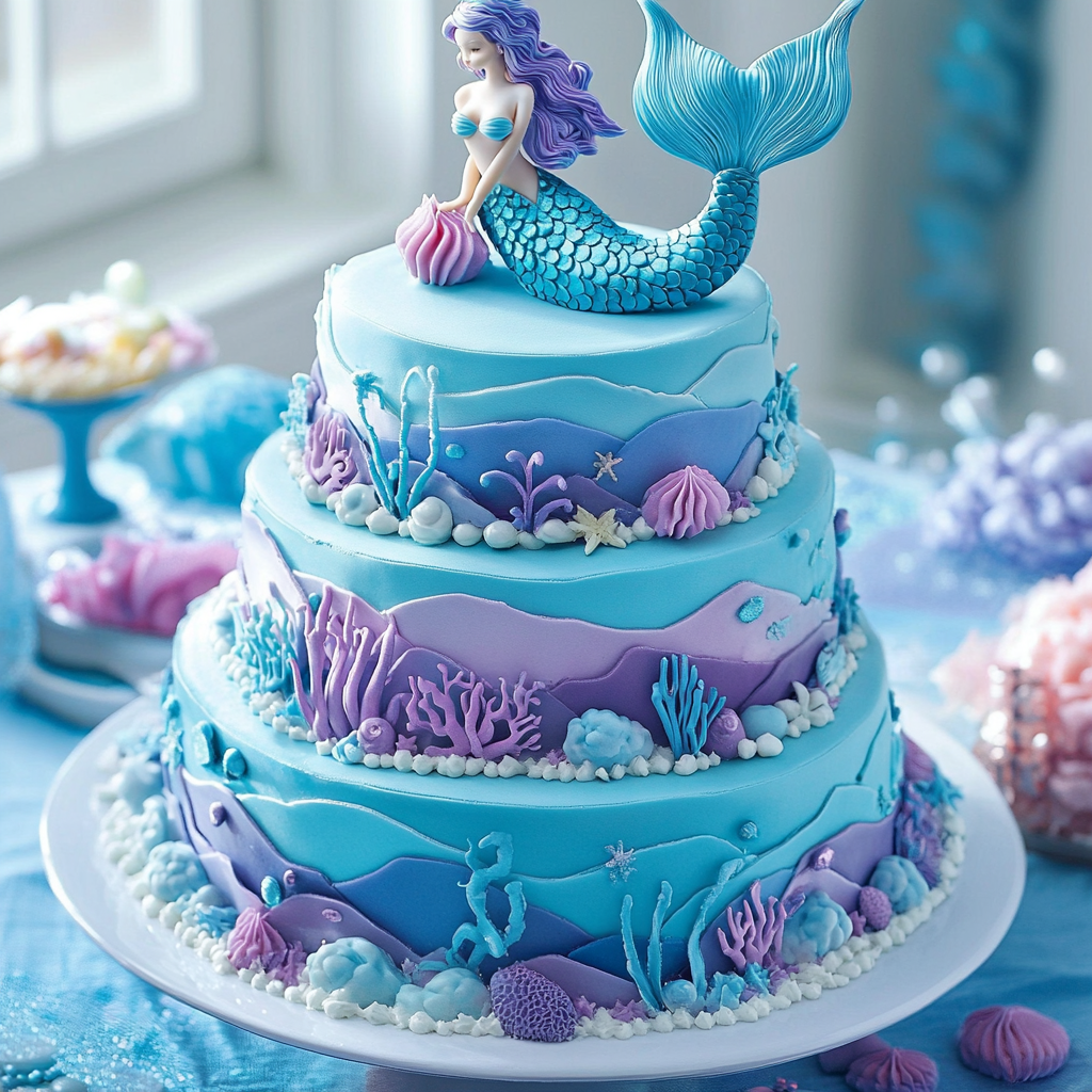 Mermaid cake ideas