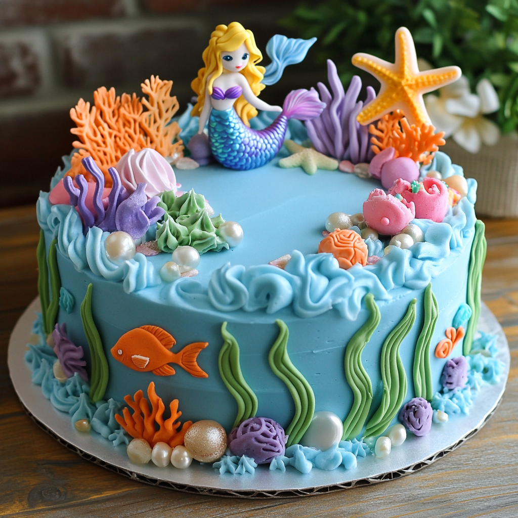 Mermaid cake ideas