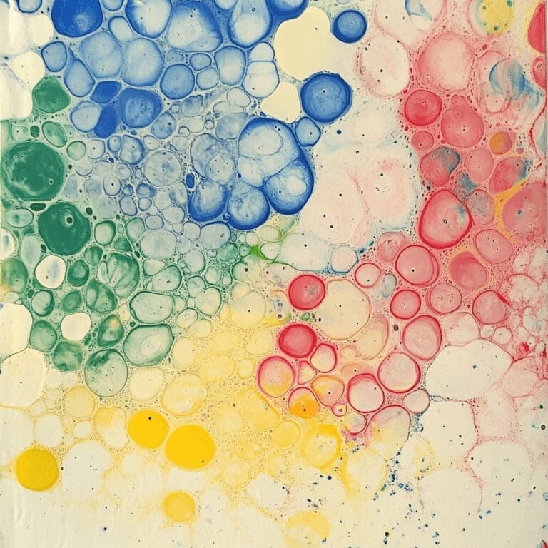 Bubble painting