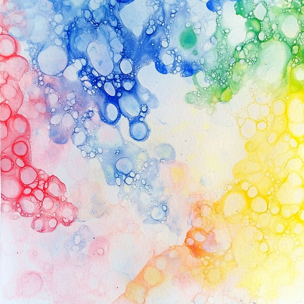 Bubble painting