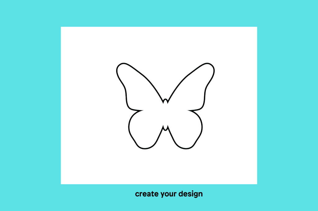 Step 1 creating your designs on sticker paper