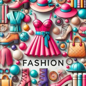 Fashion & clothing coloring book